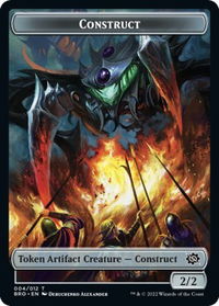 Construct Token (004) - The Brothers' War (BRO) #4 - Token Magic: The Gathering Trading Card