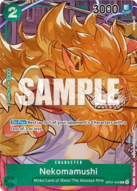 Nekomamushi (Box Topper) - Romance Dawn (OP01) #OP01-048 - Common One Piece Trading Card