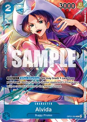 Alvida (Box Topper) - Romance Dawn One Piece trading card
