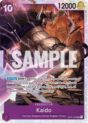 Kaido (094) - Romance Dawn One Piece trading card