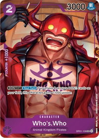 Who's.Who (Box Topper) - Romance Dawn (OP01) #OP01-109 - Uncommon One Piece Trading Card