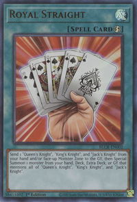 Royal Straight - Battles of Legend: Crystal Revenge (BLCR) #BLCR-EN002 - Ultra Rare YuGiOh Trading Card