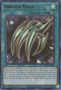 Dragon Nails - Battles of Legend: Crystal Revenge (BLCR) #BLCR-EN003 - Ultra Rare YuGiOh Trading Card