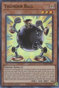 Thunder Ball - Battles of Legend: Crystal Revenge (BLCR) #BLCR-EN004 - Ultra Rare YuGiOh Trading Card