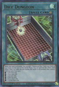Dice Dungeon - Battles of Legend: Crystal Revenge (BLCR) #BLCR-EN005 - Ultra Rare YuGiOh Trading Card