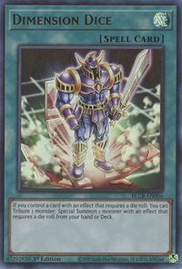 Dimension Dice - Battles of Legend: Crystal Revenge (BLCR) #BLCR-EN006 - Ultra Rare YuGiOh Trading Card