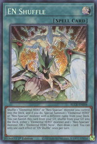 EN Shuffle - Battles of Legend: Crystal Revenge (BLCR) #BLCR-EN008 - Secret Rare YuGiOh Trading Card