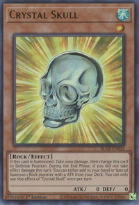 Crystal Skull - Battles of Legend: Crystal Revenge (BLCR) #BLCR-EN022 - Ultra Rare YuGiOh Trading Card