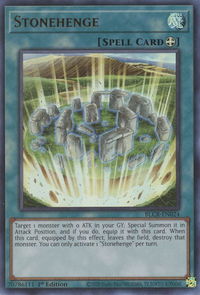 Stonehenge - Battles of Legend: Crystal Revenge (BLCR) #BLCR-EN024 - Ultra Rare YuGiOh Trading Card