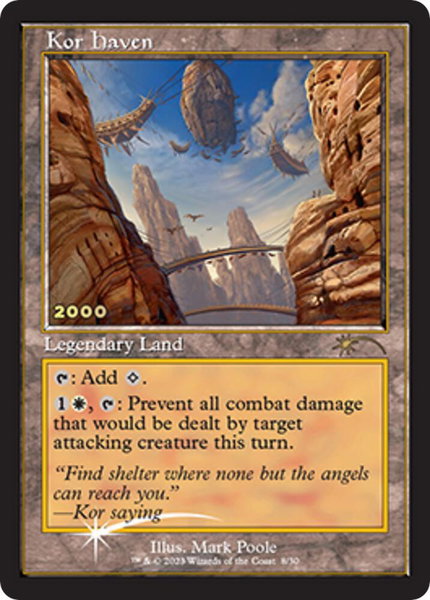 Kor Haven trading card from 30th Anniversary Promos Kor Haven - 30th Anniversary Promos Magic: The Gathering trading card