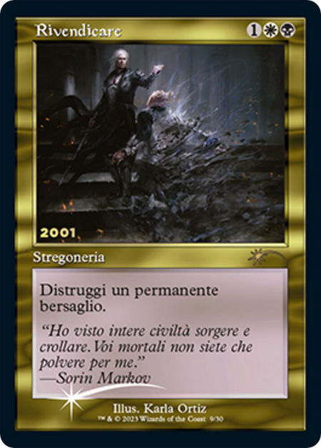Vindicate (IT Exclusive) - 30th Anniversary Promos Magic: The Gathering trading card