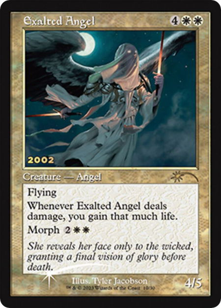 Exalted Angel - 30th Anniversary Promos Magic: The Gathering trading card