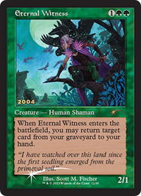 Eternal Witness - 30th Anniversary Promos (30A-P) #12 - Promo Magic: The Gathering Trading Card