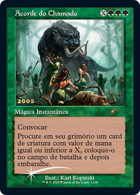 Chord of Calling (PT Exclusive) - 30th Anniversary Promos Magic: The Gathering trading card