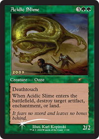 Acidic Slime - 30th Anniversary Promos (30A-P) #17 - Promo Magic: The Gathering Trading Card