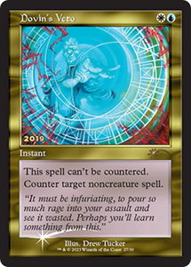 Dovin's Veto - 30th Anniversary Promos (30A-P) #27 - Promo Magic: The Gathering Trading Card