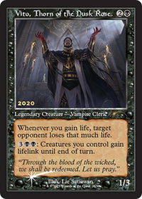 Vito, Thorn of the Dusk Rose - 30th Anniversary Promos (30A-P) #28 - Promo Magic: The Gathering Trading Card