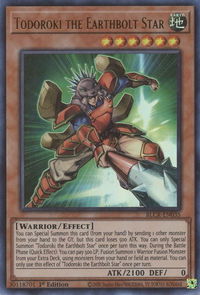 Todoroki the Earthbolt Star - Battles of Legend: Crystal Revenge (BLCR) #BLCR-EN035 - Ultra Rare YuGiOh Trading Card