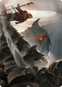 Mass Production Art Card - Art Series: The Brothers' War (ASBRO) #1 - Special Magic: The Gathering Trading Card