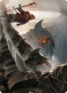 Mass Production Art Card trading card from Art Series: The Brothers' War Mass Production Art Card - Art Series: The Brothers' War Magic: The Gathering trading card