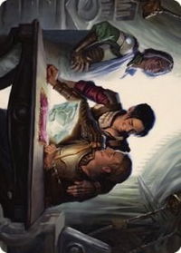 Tocasia's Welcome Art Card - Art Series: The Brothers' War (ASBRO) #4 - Special Magic: The Gathering Trading Card