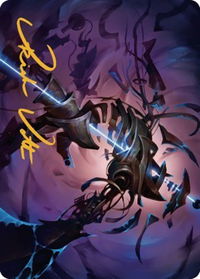 Defabricate Art Card (Gold-Stamped Signature) - Art Series: The Brothers' War (ASBRO) #9 - Special Magic: The Gathering Trading Card