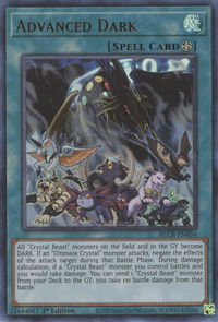 Advanced Dark - Battles of Legend: Crystal Revenge (BLCR) #BLCR-EN054 - Ultra Rare YuGiOh Trading Card