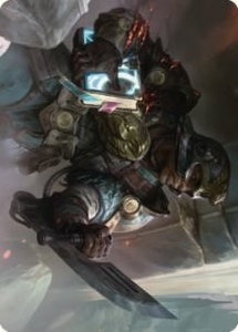 Retrieval Agent Art Card - Art Series: The Brothers' War (ASBRO) #11 - Special Magic: The Gathering Trading Card