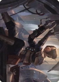 Thopter Mechanic Art Card - Art Series: The Brothers' War (ASBRO) #13 - Special Magic: The Gathering Trading Card