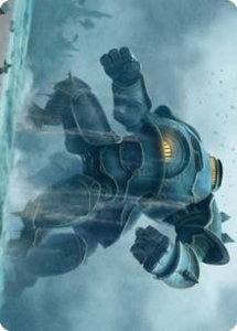 Depth Charge Colossus Art Card - Art Series: The Brothers' War (ASBRO) #14 - Special Magic: The Gathering Trading Card