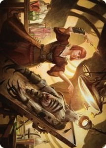 Ashnod, Flesh Mechanist Art Card - Art Series: The Brothers' War (ASBRO) #15 - Special Magic: The Gathering Trading Card