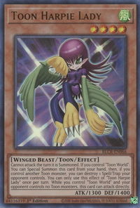 Toon Harpie Lady - Battles of Legend: Crystal Revenge (BLCR) #BLCR-EN066 - Ultra Rare YuGiOh Trading Card