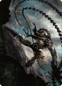 Razorlash Transmogrant Art Card - Art Series: The Brothers' War (ASBRO) #17 - Special Magic: The Gathering Trading Card