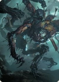 Scrapwork Rager Art Card - Art Series: The Brothers' War (ASBRO) #18 - Special Magic: The Gathering Trading Card