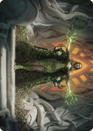 Titania, Voice of Gaea Art Card trading card from Art Series: The Brothers' War Titania, Voice of Gaea Art Card - Art Series: The Brothers' War Magic: The Gathering trading card