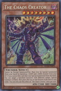 The Chaos Creator - Battles of Legend: Crystal Revenge (BLCR) #BLCR-EN070 - Secret Rare YuGiOh Trading Card