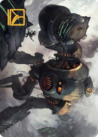 Rust Goliath Art Card (Gold-Stamped Signature) - Art Series: The Brothers' War (ASBRO) #29 - Special Magic: The Gathering Trading Card