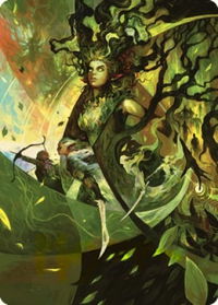 Titania's Command Art Card - Art Series: The Brothers' War (ASBRO) #34 - Special Magic: The Gathering Trading Card