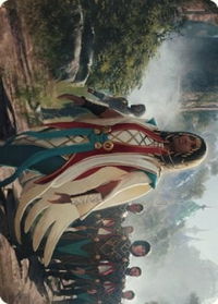 Queen Kayla bin-Kroog Art Card - Art Series: The Brothers' War (ASBRO) #39 - Special Magic: The Gathering Trading Card