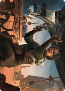 Tocasia, Dig Site Mentor Art Card - Art Series: The Brothers' War (ASBRO) #40 - Special Magic: The Gathering Trading Card