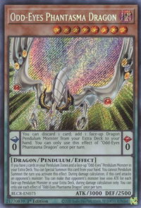 Odd-Eyes Phantasma Dragon - Battles of Legend: Crystal Revenge (BLCR) #BLCR-EN075 - Secret Rare YuGiOh Trading Card