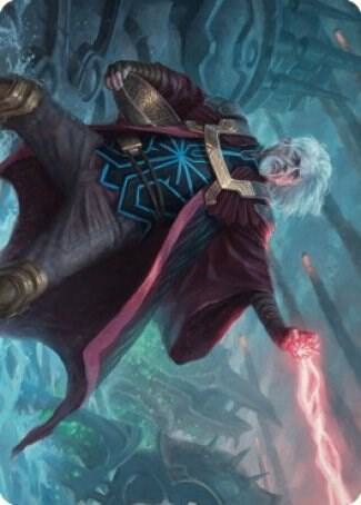 Urza, Lord Protector Art Card - Art Series: The Brothers' War Magic: The Gathering trading card