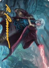 Urza, Lord Protector Art Card (Gold-Stamped Signature) - Art Series: The Brothers' War (ASBRO) #41 - Special Magic: The Gathering Trading Card