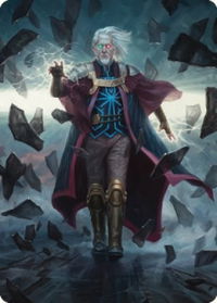 Urza, Planeswalker Art Card - Art Series: The Brothers' War (ASBRO) #42 - Special Magic: The Gathering Trading Card