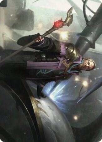 Urza, Prince of Kroog Art Card trading card from Art Series: The Brothers' War Urza, Prince of Kroog Art Card - Art Series: The Brothers' War Magic: The Gathering trading card