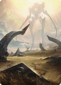 Plains (47) Art Card - Art Series: The Brothers' War (ASBRO) #47 - Special Magic: The Gathering Trading Card