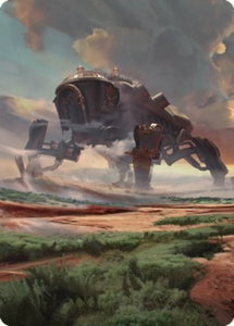 Plains (48) Art Card - Art Series: The Brothers' War (ASBRO) #48 - Special Magic: The Gathering Trading Card