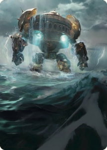 Island Art Card - Art Series: The Brothers' War (ASBRO) #49 - Special Magic: The Gathering Trading Card