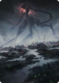 Swamp (50) Art Card - Art Series: The Brothers' War (ASBRO) #50 - Special Magic: The Gathering Trading Card