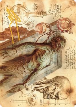 Ashnod's Altar Art Card (Gold-Stamped Signature) - Art Series: The Brothers' War Magic: The Gathering trading card